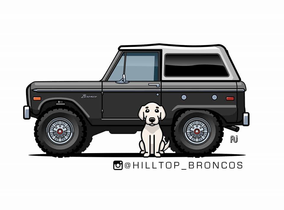 Hilltop Broncos logo